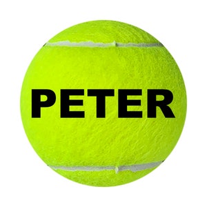 Personalisierter Slazenger Tennisball (3er Pack)