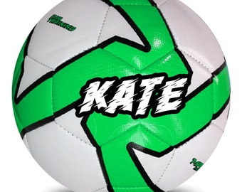 Personalised 2024 Deploy Green Soccer Ball (Size 3, 4, 5)