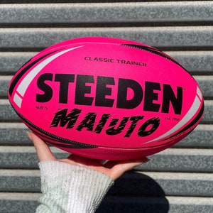 Personalised Pink Steeden Rugby League Balls (Size 5) image 7