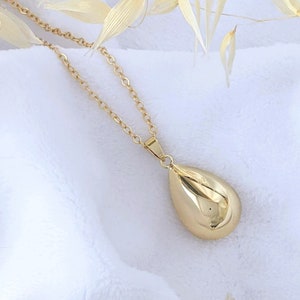 DROP Gold Pregnancy Bola | Pregnant Woman Necklace | Gift idea for future mother | Pregnancy Necklace