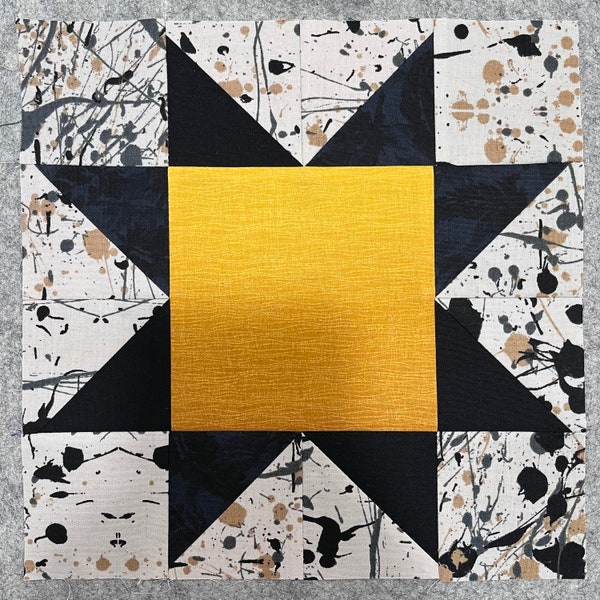 Sawtooth Star Quilt Block