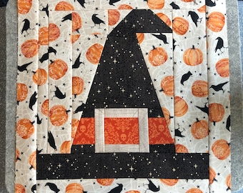 Witch Hat Quilt Block