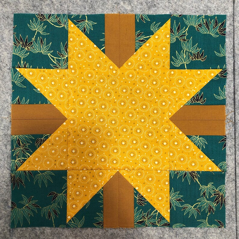 Gift Box Present Quilt Block Pattern Etsy