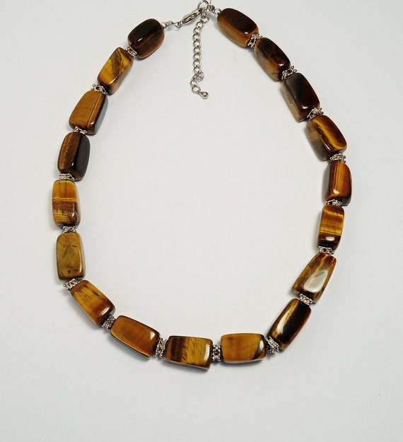 Tiger's Eye Necklace, Renee Taylor Gallery Bracel… - image 4