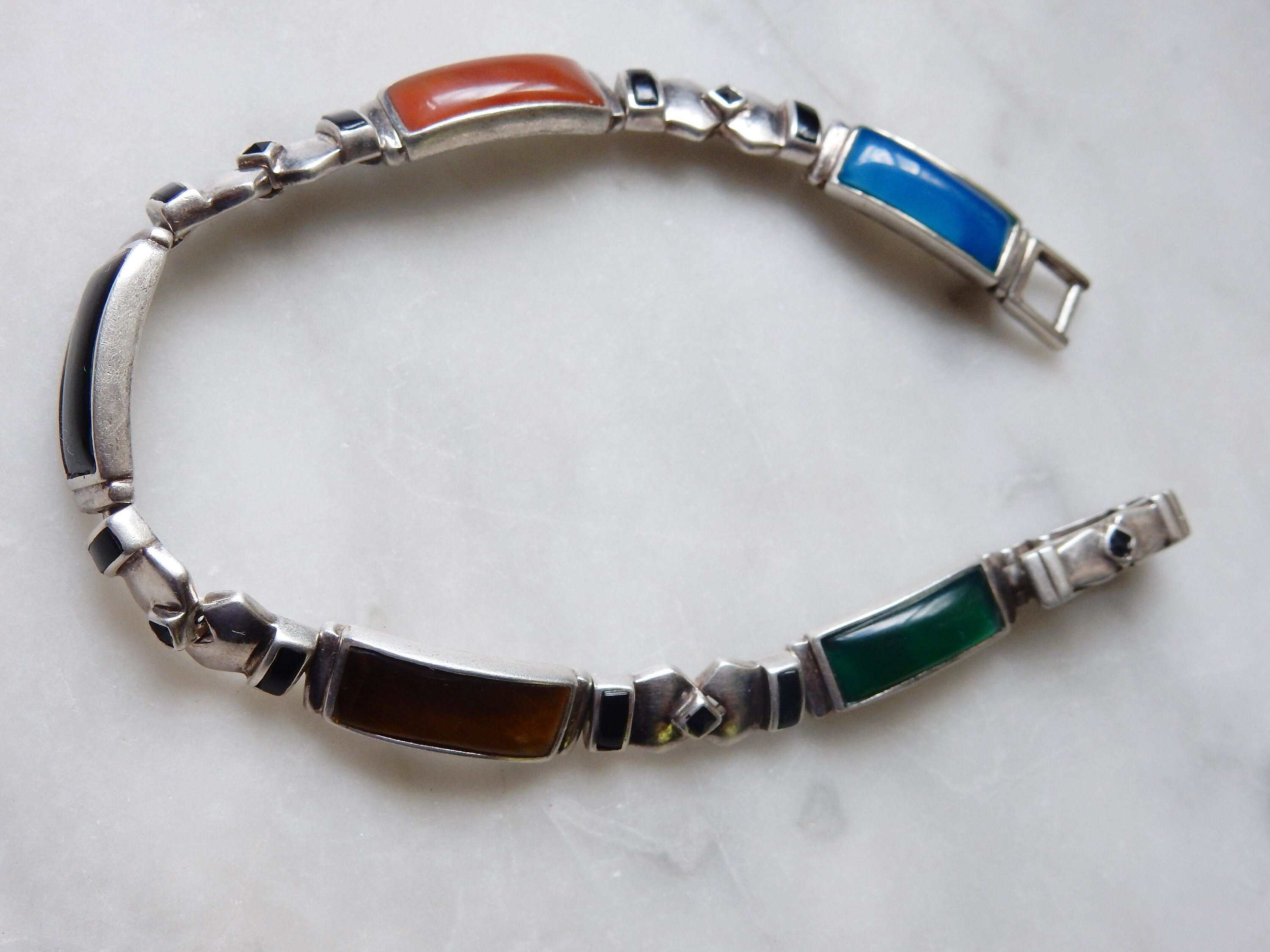 Vintage Majoral Silver Bracelet | eBay