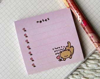 Notas adesivas fofas de gato, presente de amor e amizade, acessórios de papelaria fofos, diário, planejador, bloco de notas, bloco de notas, tarefas, gatinho kawaii