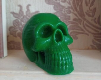 Candy Skull Candle