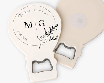 50 pcs. Wedding Magnet Bottle Opener, Save the Date Wedding Favors for Guests in Bulk