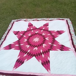 Star quilts made to order.  You pick color and or theme.  All sizes available. Pictures are examples of custom orders.