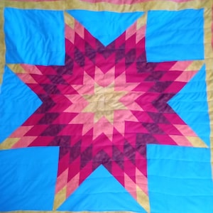 Star quilts made to order.  You pick color and or theme.  All sizes available. Pictures are examples of custom orders.