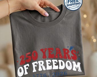 Patriota 1776-2026, Bandera estadounidense, 250 aniversario de la libertad, Camiseta Comfort Colors / Regalo de EE. UU.