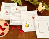 Morning Menu Digital Download | Alphabet Practice Worksheets | Alphabet Tracing | 104 Printable Alphabet Worksheets