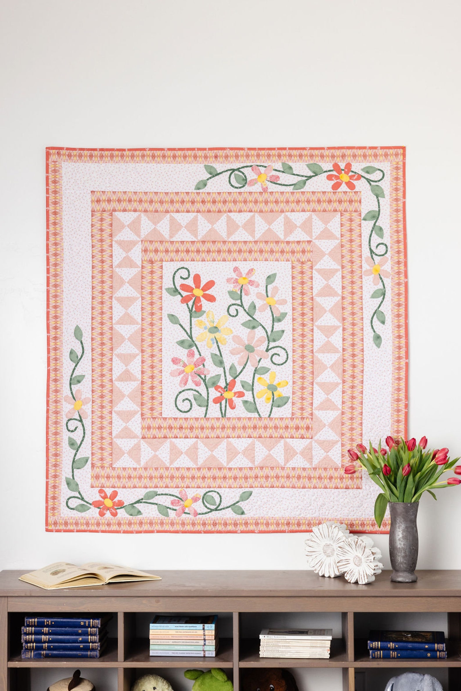Quilted Hugs Pattern Book by Jill Finley of Jillily Studio Etsy