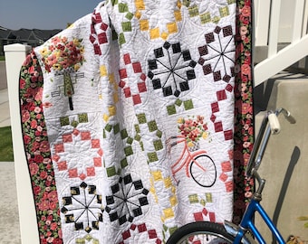 Pedal Pushers Remix Quilt Pattern - Téléchargement numérique