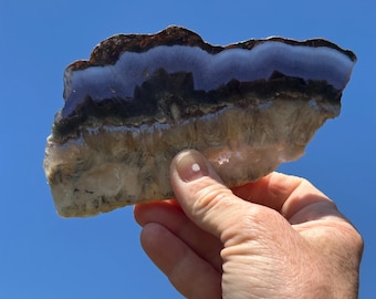Fluorite slab with fairy hair inclusions and pyrite deposits in the cubic part of the slabs (China)