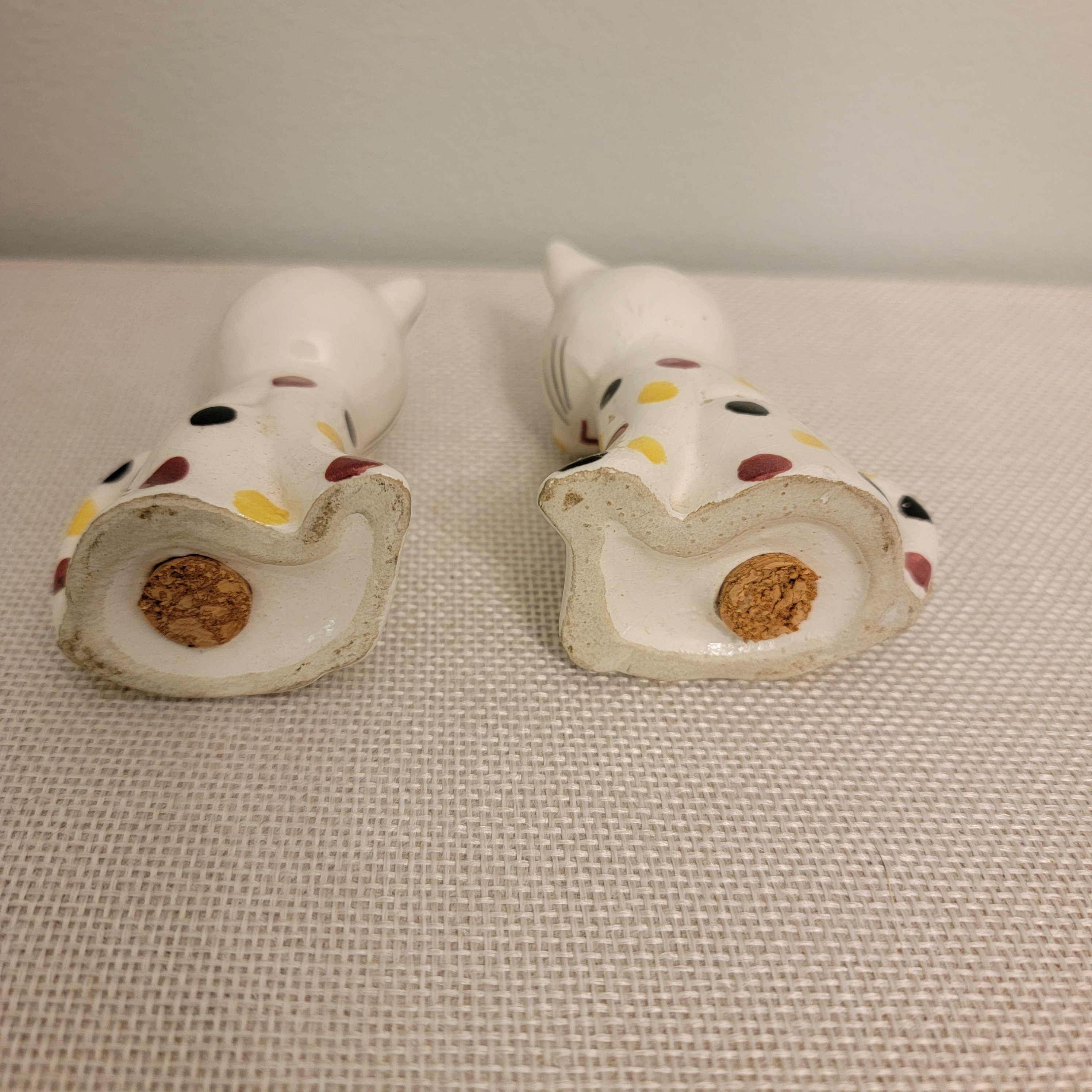 美品✨ ビンテージ レフトン ミス プリス キティ シェーカー S/P Vintage Lefton Miss Priss Kitty Cat Salt and Pepper Shakers