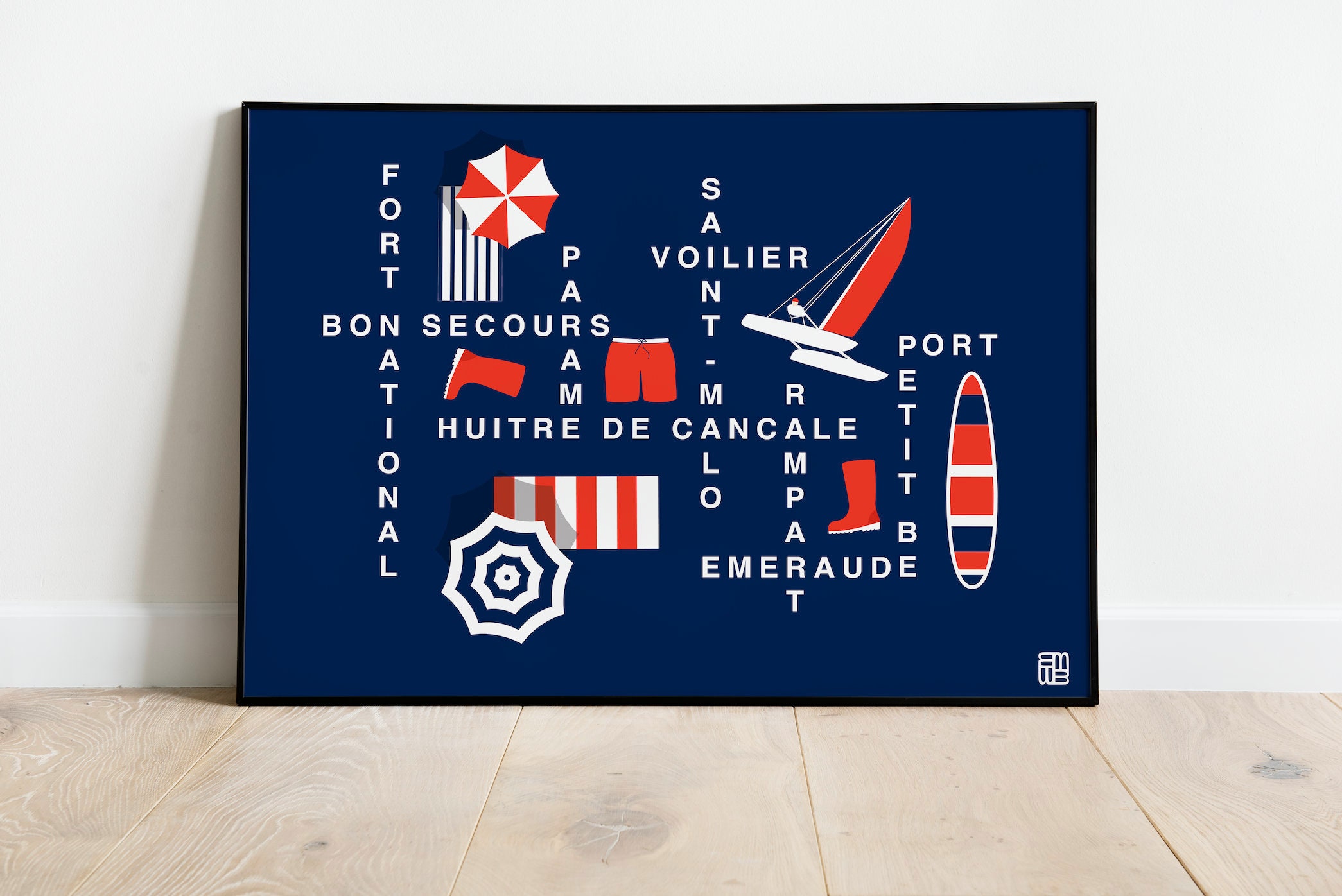 Affiche Saint-Malo_Marine