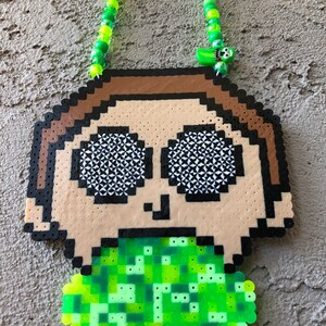 Rave Perler Necklace - Etsy
