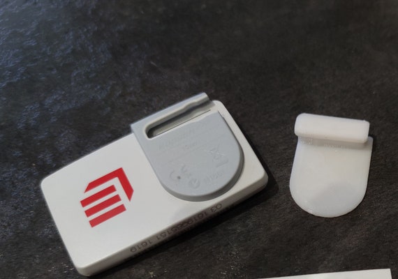 4 Supports Télépéage CPJJ - Adhésif Puissant 3x3cm - Compatible T.Pass 2019 Et Most Véhicules