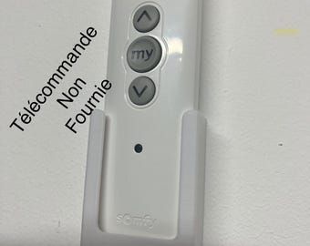 Wall mount for Somfy Situo rts remote control 5046271B.