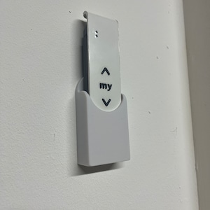 Wall Mount for Somfy Situo Pure I Remote Control. 5113012B