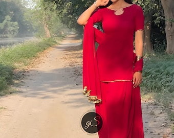 Handmade Silk Shalwar Kameez Suit: Custom Pakistani Party Wear