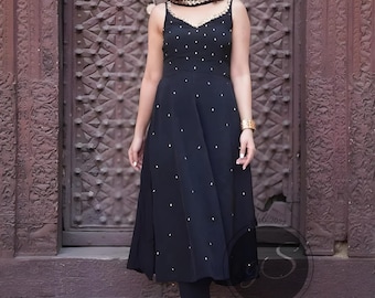 Aditi Rao Hydari Black Anarkali Suit - Etsy