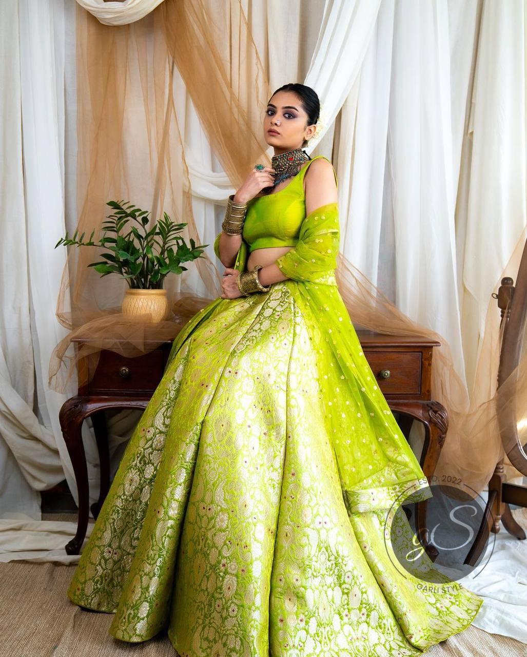 Mehendi Green Dress - Etsy Mehendi Green Dress - Etsy