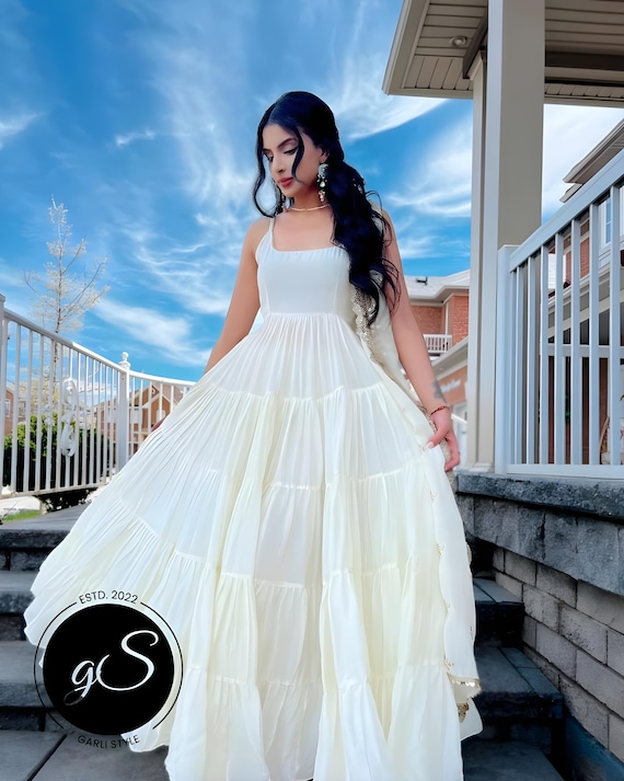 chinese dress ladies Off-White Boho Dress - Maxi Bridesmaid & Women's Clothing main image 0