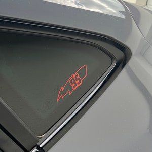 Adesivo Auto - Saetta McQueen / Adesivo Auto / 95 - Contorno / Saetta 2x