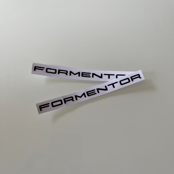 2x (Cupra) Formentor lettering