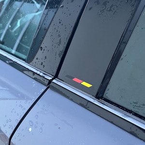 Flagga bil klistermärke