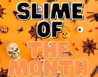 Slime Of The Month! Halloween Slime/ Oktober Slime/ Monatsschleim