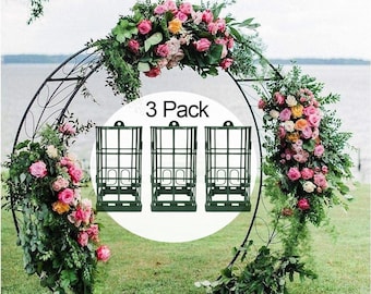 3 Pack Floral Cage for Wedding & Festival