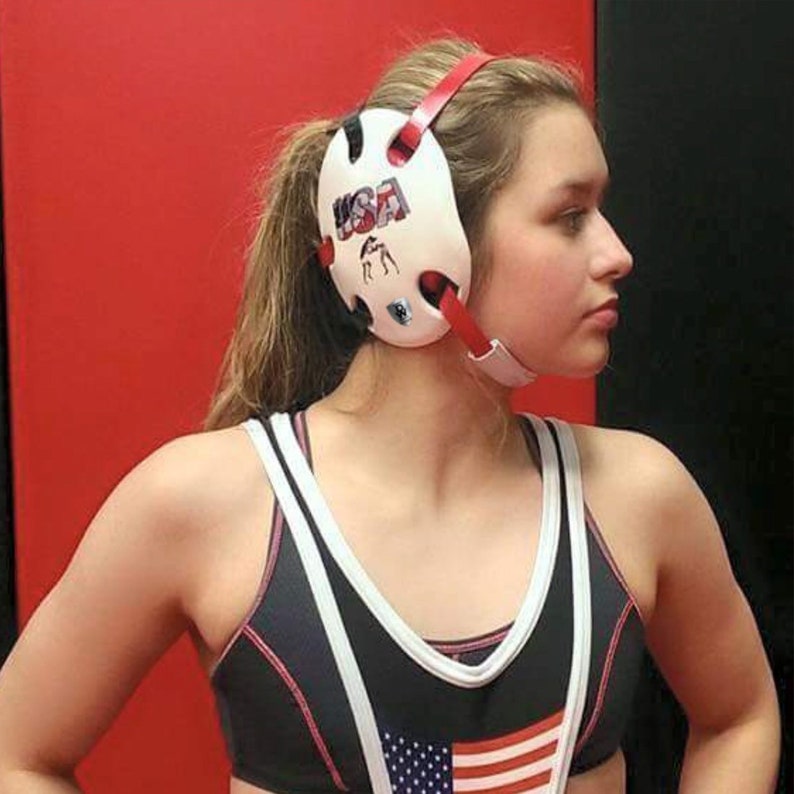 custom adidas wrestling headgear