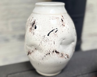 Trauma pottery vase 5”x8”