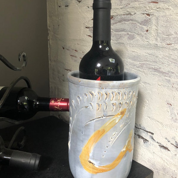 Wine Chiller Pottery Etsy