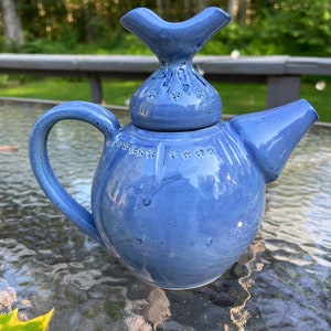 Handmade pottery teapot - Boston  5”x7”