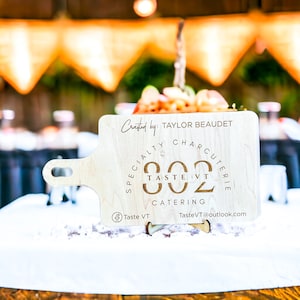 Custom Code Catering Custom Business Sign Catering Company Sign Charcuterie Business ...