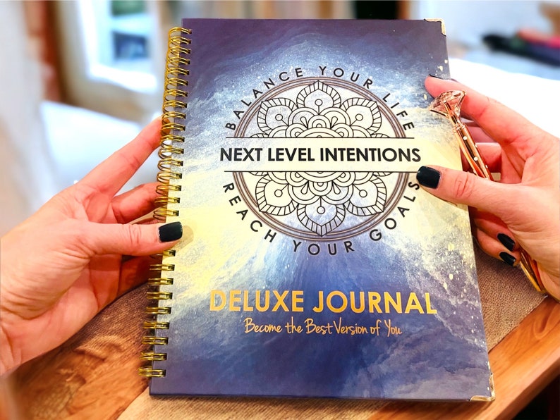 Goal Setting Journal Goal Planner Habit Tracker Journal Goals Tracker ...