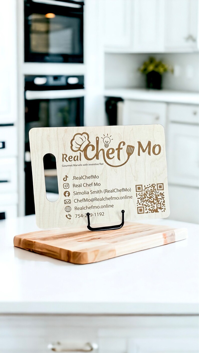 Personalized Business Sign for Chef Marketing Sign Catering Company ...