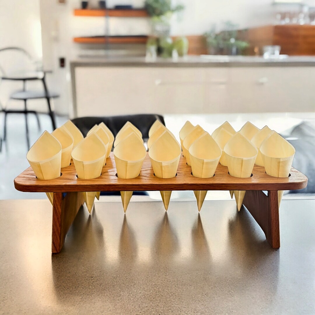 Chic Cone & Canape Serving Stand