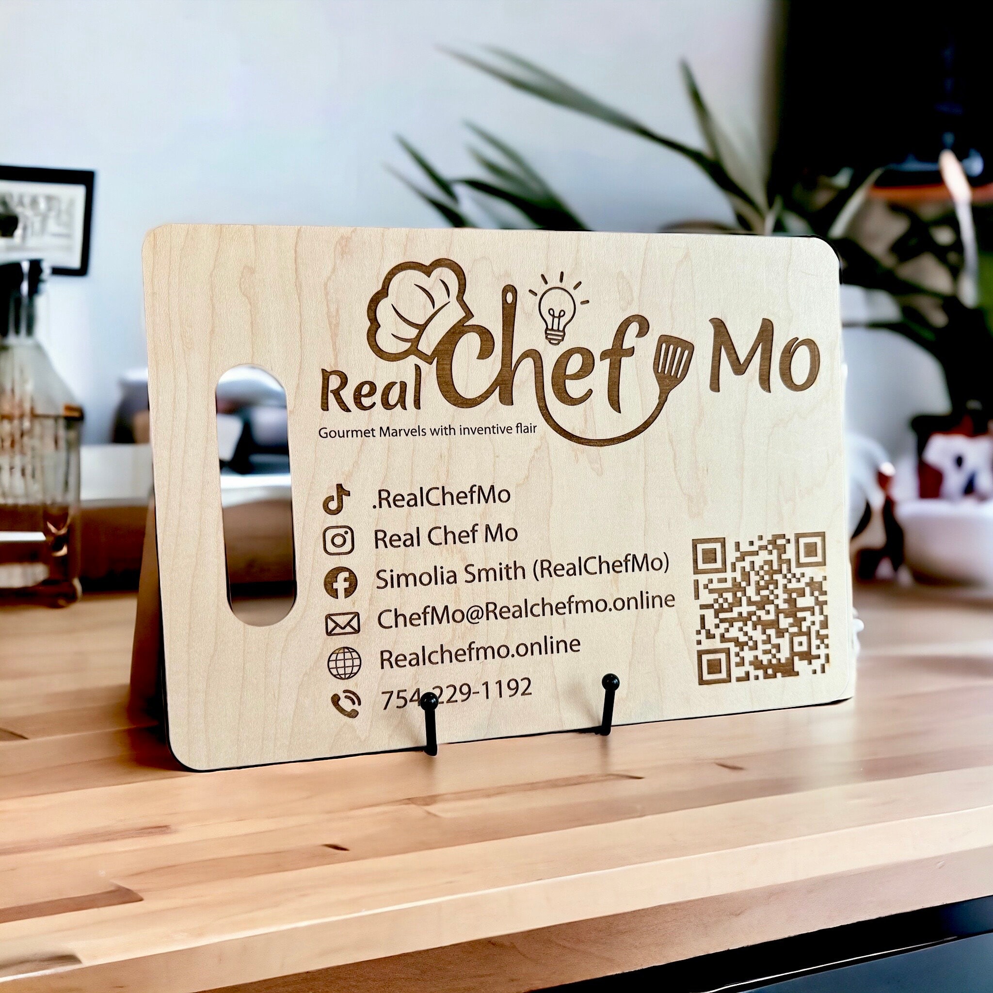 Personalized Business Sign for Chef Marketing Sign Catering Company ...