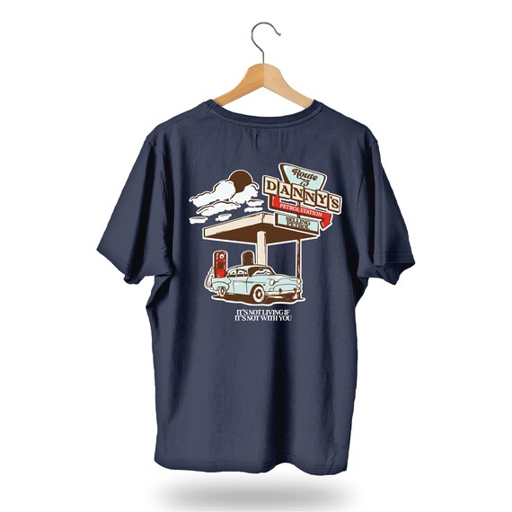 Danny's Petrol Station T-shirt | Route 75 | Being Funny in A