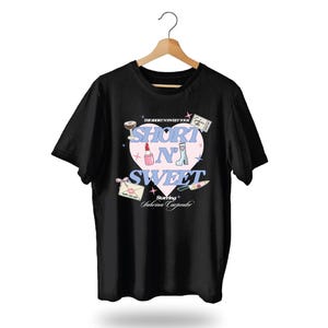 Short N Sweet Tour T-Shirt | Emails I Can&#39;t Send | Feather | Juno | Taste | Espresso