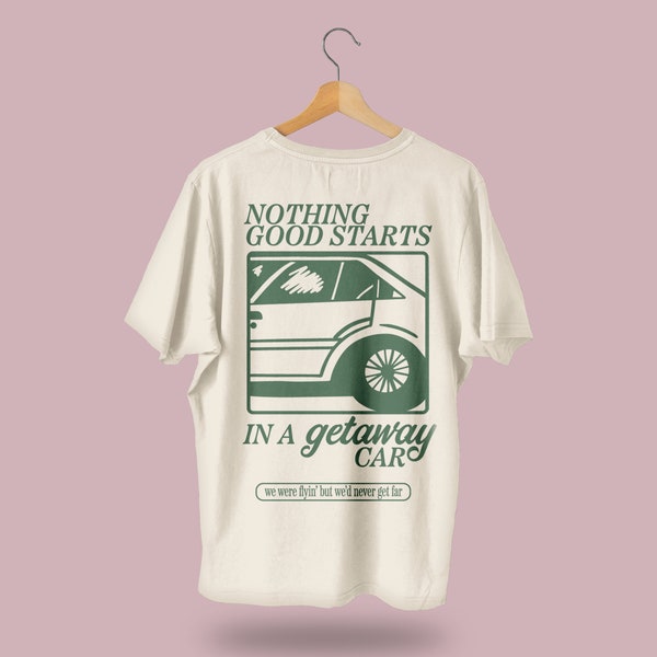 Taylor Swift Getaway Car T shirt | merch | lyrics T shirt | Swiftie | band tshirt | clothing | oversized t-shirt | 1989