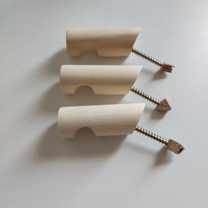 Modern ASPEN  hook - FAST SHIPPING- Minimalist wall storage. Macramé holder. Scandi style. Hat, plant, clothes, handbag rack hanger.