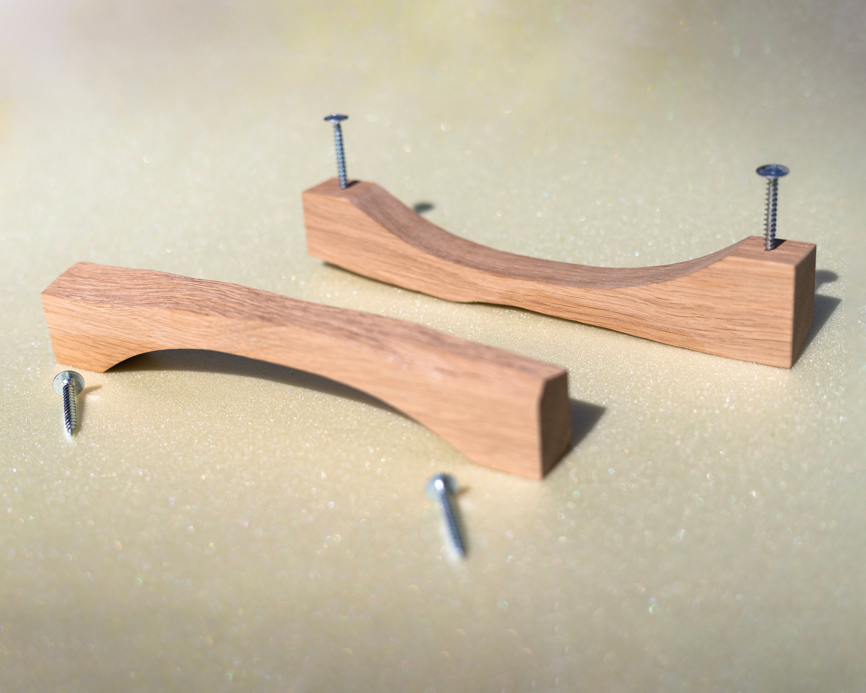 Poignées de porte d'armoire en bois, poignée de tiroir, poignée, poignet, bouton. bois massif. quincaillerie pour bureau, bahut, armoire, commode, pla