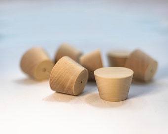 Wood Round Cabinet Knob: Scandi Furniture Door Pull