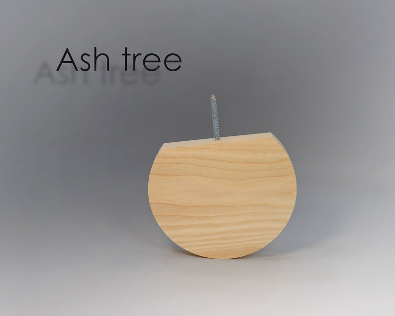 Wall Décor. Segment Semicircle Wood Wall Shelf. Floating Etsy